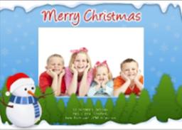 Thumbnail for Special Occasion Cards with Snowman Christmas Cards design 1