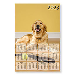 Single Page Calendar 8x12 with 2023 Year Planner Portrait design